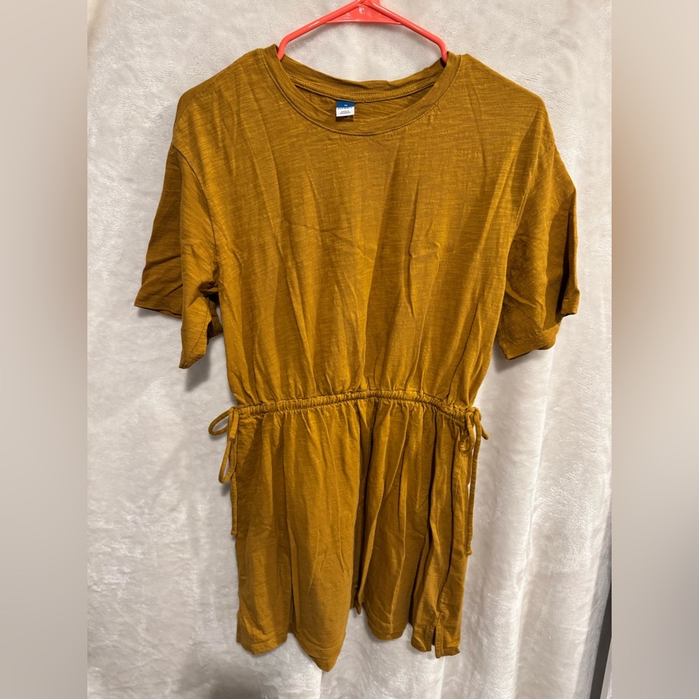 Old Navy Mustard Yellow Dress